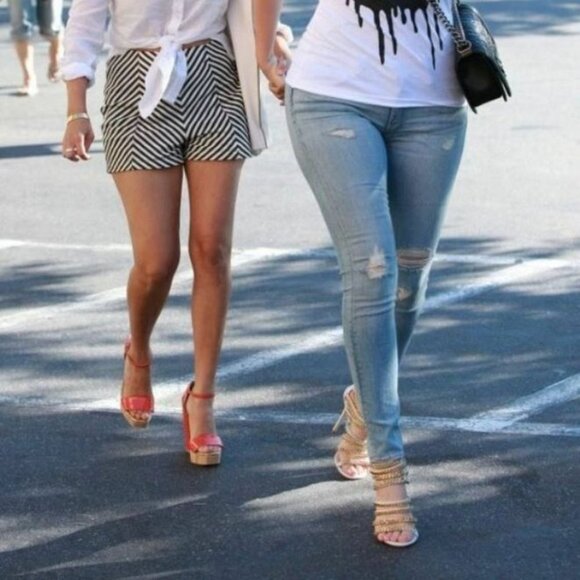 Rag & Bone/Jean Bromley Destroyed Slim Jeans - Picture 7 of 13